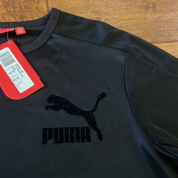 NWT Puma Training Tech Shirt Black Size M - Picture 5 of 13